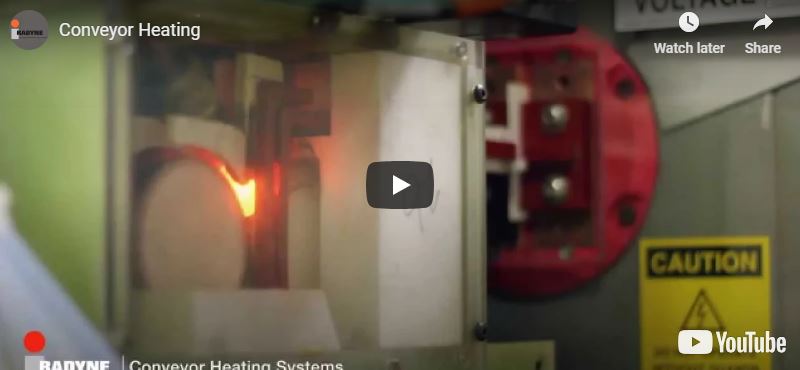 Radyne Conveyor Hardening Line